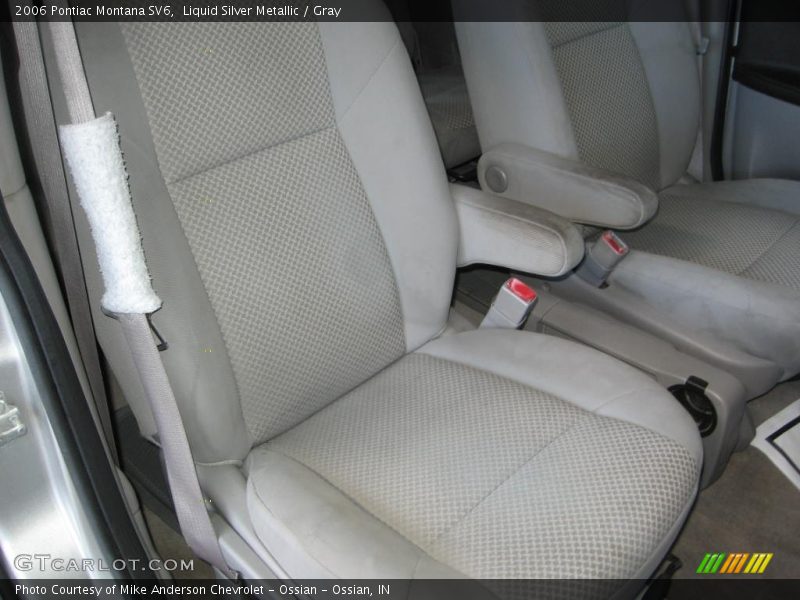Liquid Silver Metallic / Gray 2006 Pontiac Montana SV6