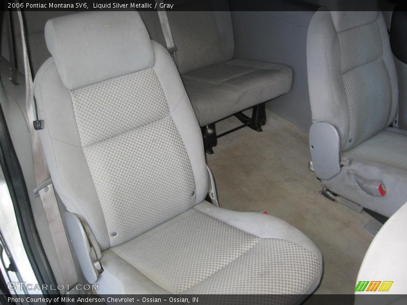 Liquid Silver Metallic / Gray 2006 Pontiac Montana SV6