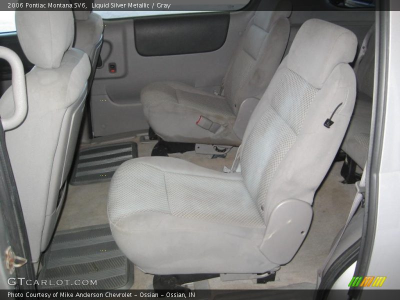 Liquid Silver Metallic / Gray 2006 Pontiac Montana SV6