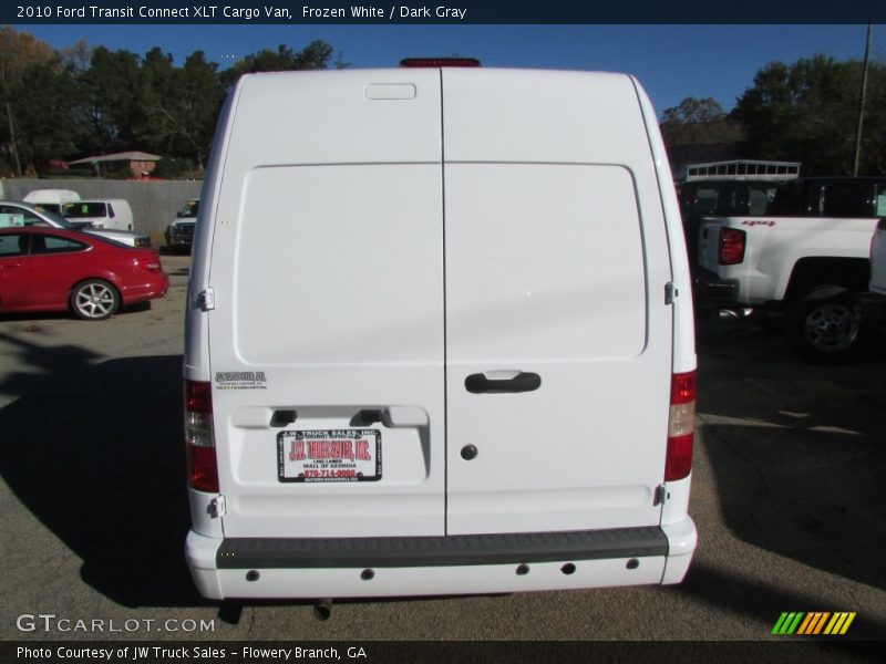 Frozen White / Dark Gray 2010 Ford Transit Connect XLT Cargo Van