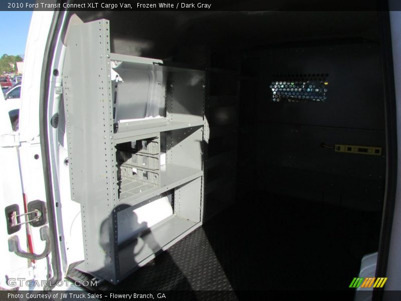 Frozen White / Dark Gray 2010 Ford Transit Connect XLT Cargo Van
