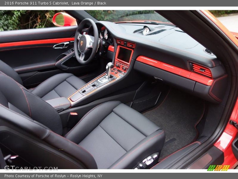  2016 911 Turbo S Cabriolet Black Interior