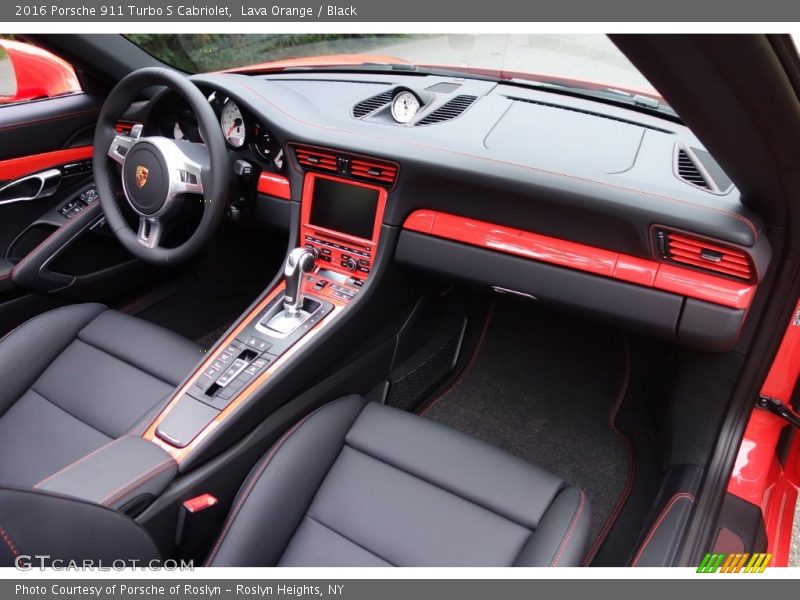 Dashboard of 2016 911 Turbo S Cabriolet