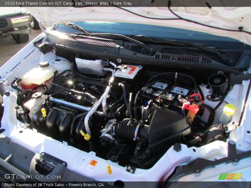 Frozen White / Dark Gray 2010 Ford Transit Connect XLT Cargo Van