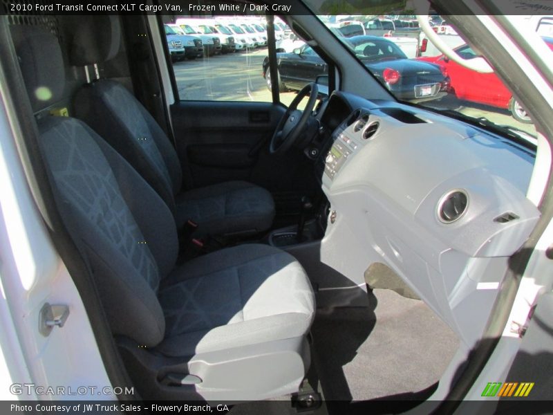 Frozen White / Dark Gray 2010 Ford Transit Connect XLT Cargo Van