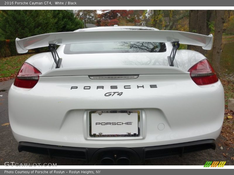  2016 Cayman GT4 White