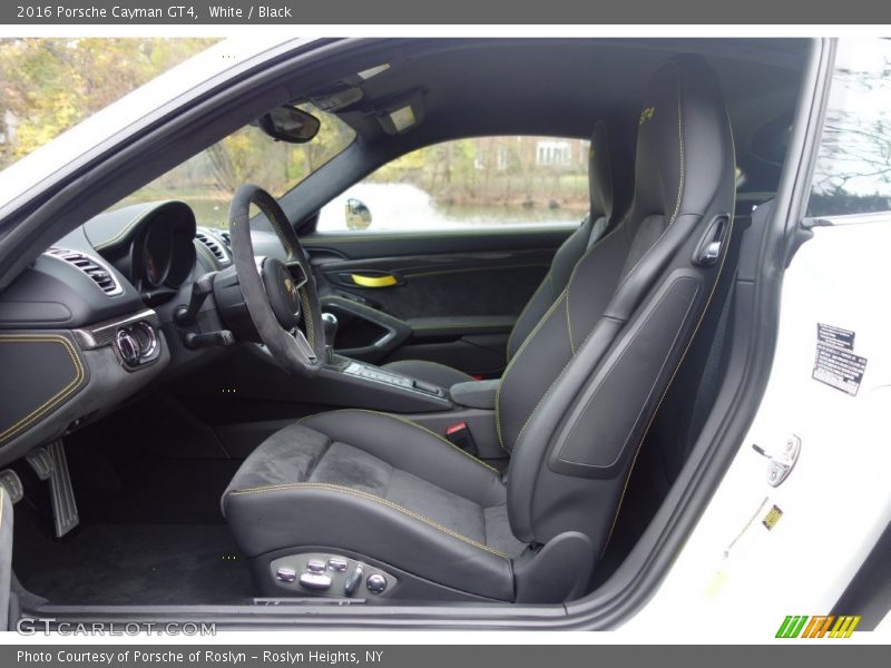 Front Seat of 2016 Cayman GT4