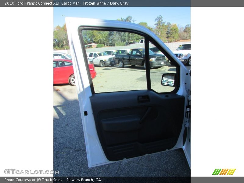 Frozen White / Dark Gray 2010 Ford Transit Connect XLT Cargo Van