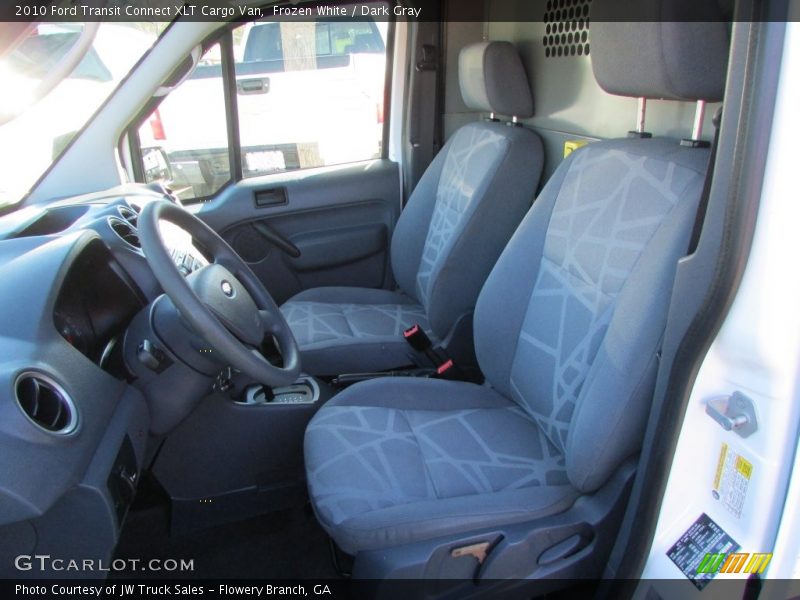 Frozen White / Dark Gray 2010 Ford Transit Connect XLT Cargo Van