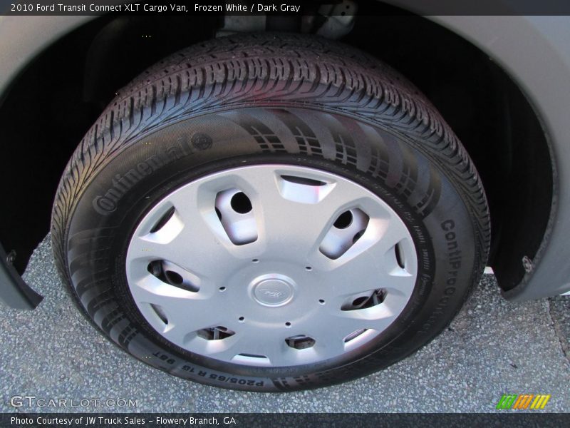 Frozen White / Dark Gray 2010 Ford Transit Connect XLT Cargo Van