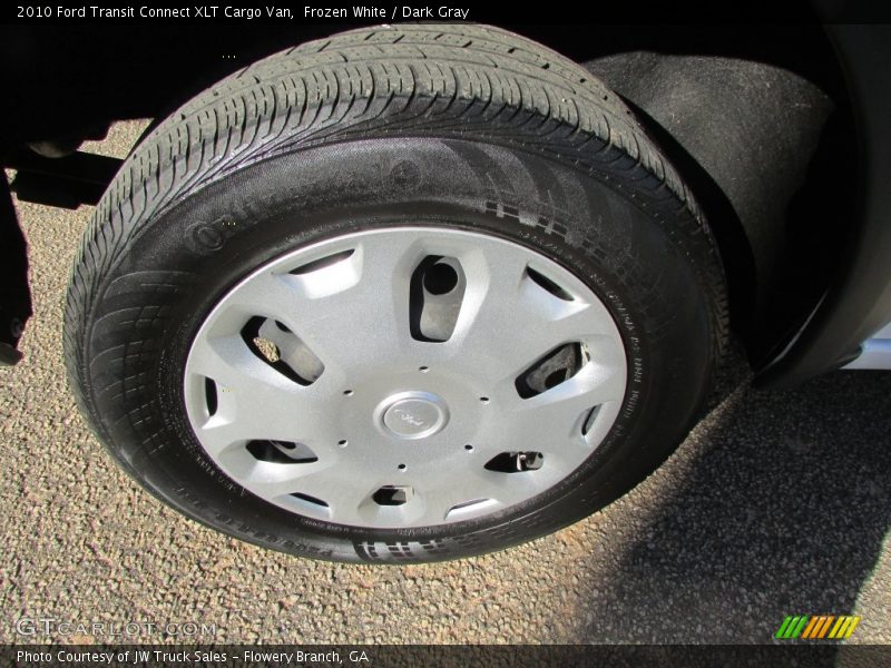 Frozen White / Dark Gray 2010 Ford Transit Connect XLT Cargo Van
