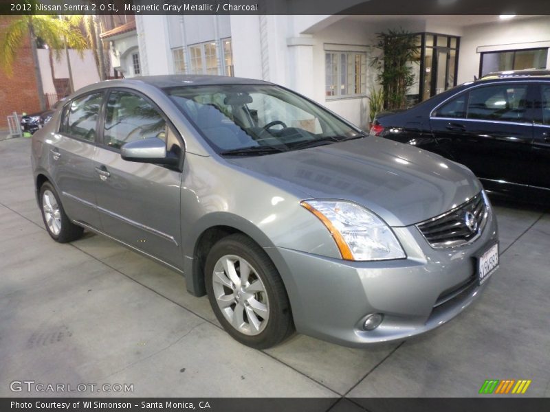 Magnetic Gray Metallic / Charcoal 2012 Nissan Sentra 2.0 SL