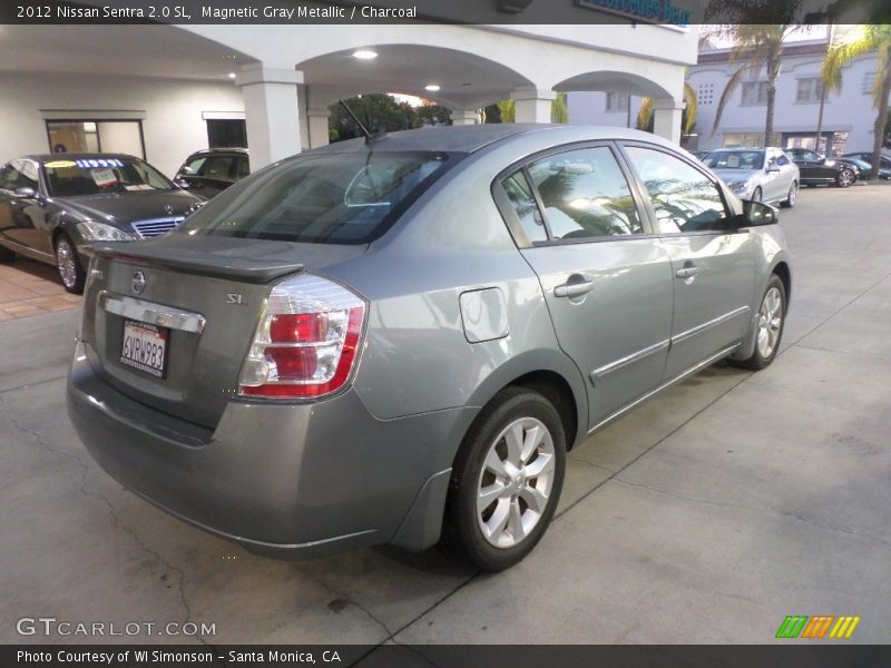 Magnetic Gray Metallic / Charcoal 2012 Nissan Sentra 2.0 SL