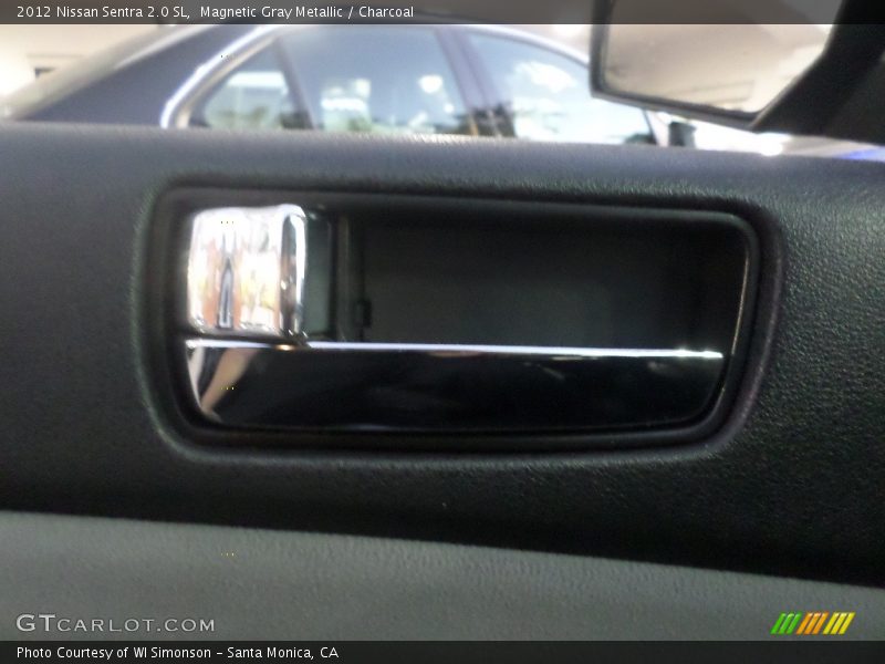 Magnetic Gray Metallic / Charcoal 2012 Nissan Sentra 2.0 SL