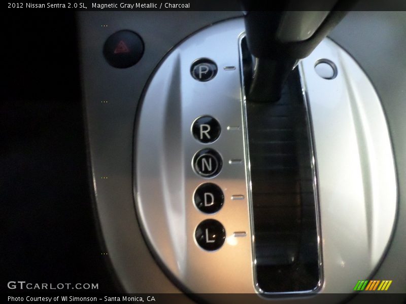 Magnetic Gray Metallic / Charcoal 2012 Nissan Sentra 2.0 SL