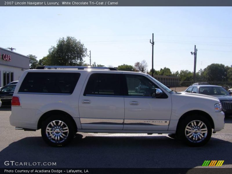 White Chocolate Tri-Coat / Camel 2007 Lincoln Navigator L Luxury