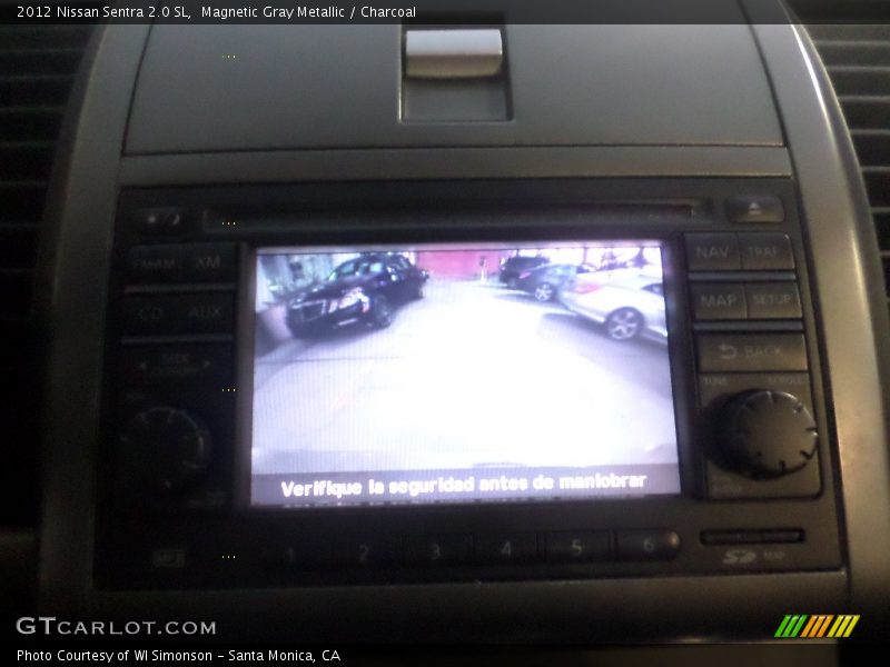 Magnetic Gray Metallic / Charcoal 2012 Nissan Sentra 2.0 SL