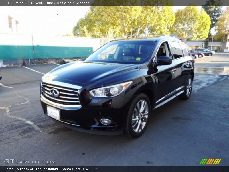 Black Obsidian / Graphite 2013 Infiniti JX 35 AWD