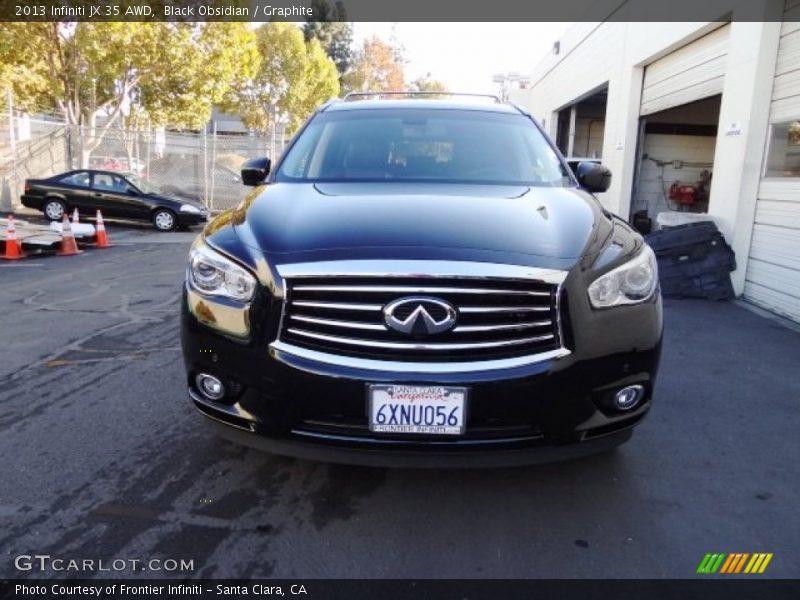 Black Obsidian / Graphite 2013 Infiniti JX 35 AWD