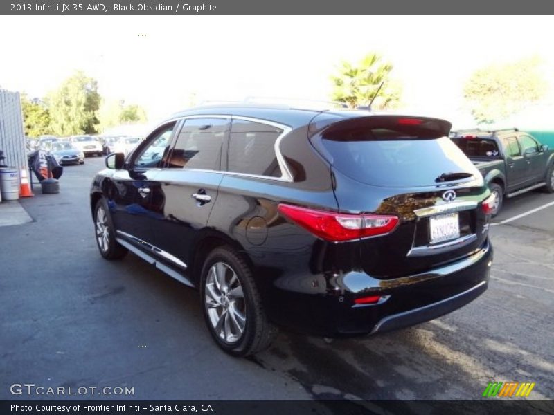 Black Obsidian / Graphite 2013 Infiniti JX 35 AWD