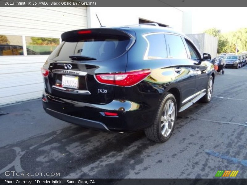 Black Obsidian / Graphite 2013 Infiniti JX 35 AWD
