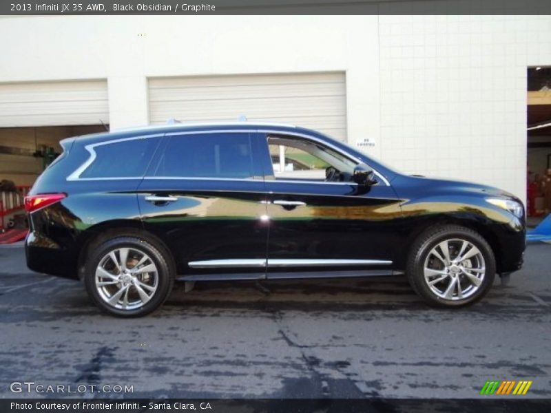 Black Obsidian / Graphite 2013 Infiniti JX 35 AWD