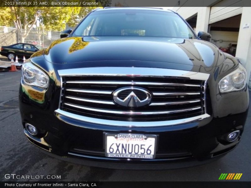 Black Obsidian / Graphite 2013 Infiniti JX 35 AWD