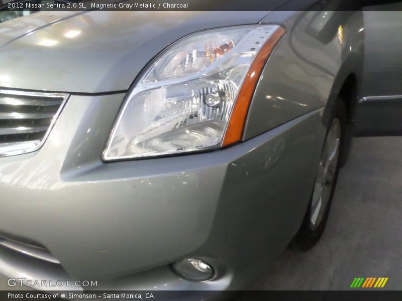 Magnetic Gray Metallic / Charcoal 2012 Nissan Sentra 2.0 SL