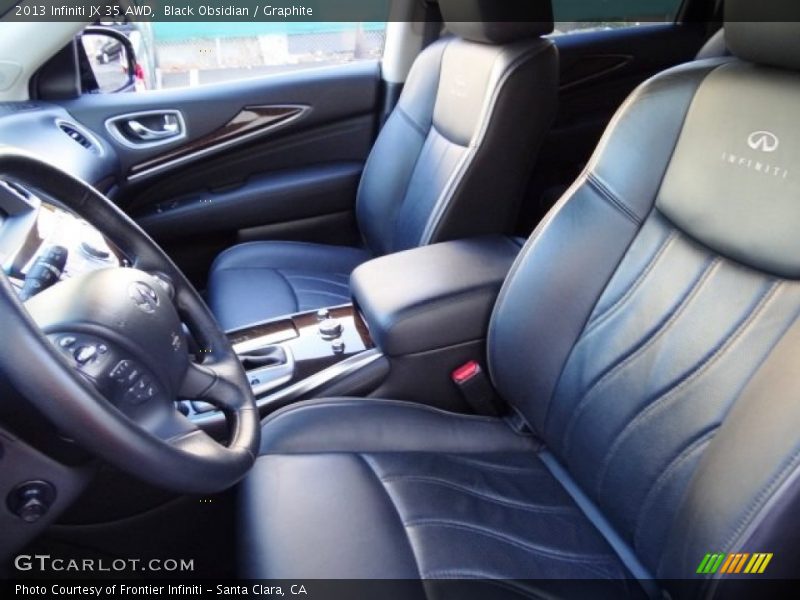 Black Obsidian / Graphite 2013 Infiniti JX 35 AWD