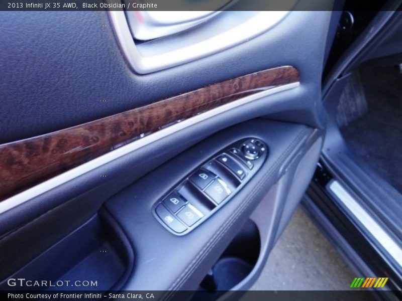 Black Obsidian / Graphite 2013 Infiniti JX 35 AWD