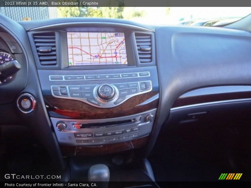 Black Obsidian / Graphite 2013 Infiniti JX 35 AWD