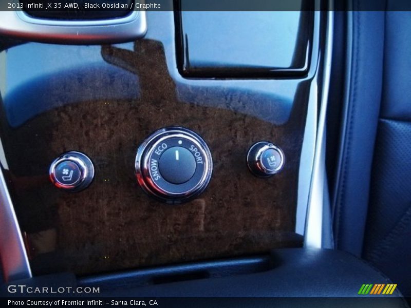 Black Obsidian / Graphite 2013 Infiniti JX 35 AWD