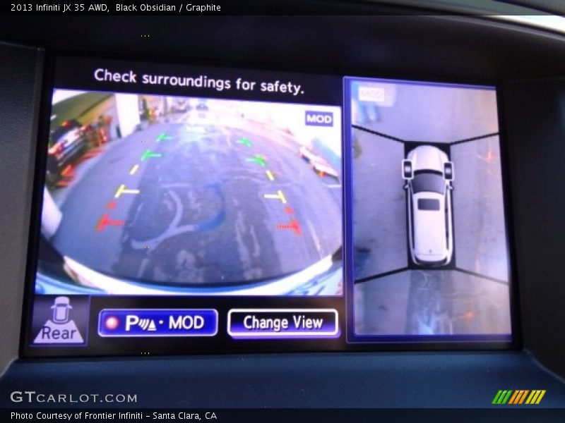 Black Obsidian / Graphite 2013 Infiniti JX 35 AWD