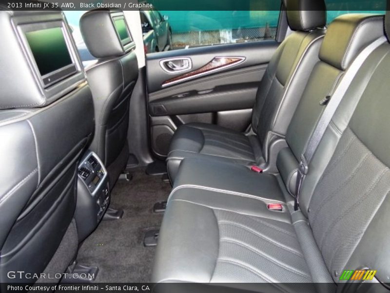 Black Obsidian / Graphite 2013 Infiniti JX 35 AWD