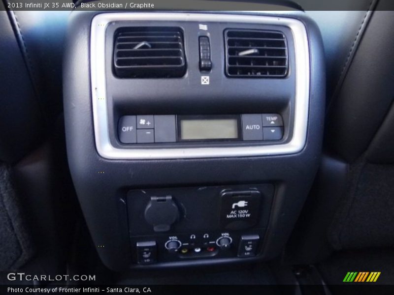 Black Obsidian / Graphite 2013 Infiniti JX 35 AWD