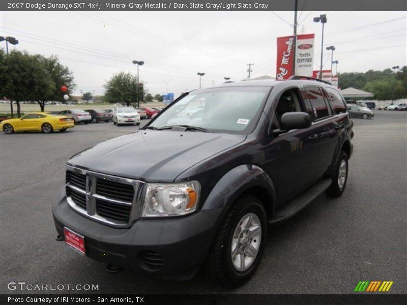 Mineral Gray Metallic / Dark Slate Gray/Light Slate Gray 2007 Dodge Durango SXT 4x4