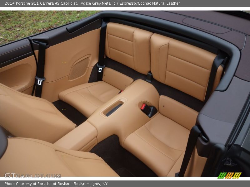 Rear Seat of 2014 911 Carrera 4S Cabriolet