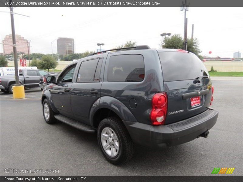 Mineral Gray Metallic / Dark Slate Gray/Light Slate Gray 2007 Dodge Durango SXT 4x4
