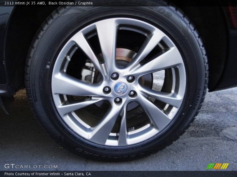 Black Obsidian / Graphite 2013 Infiniti JX 35 AWD