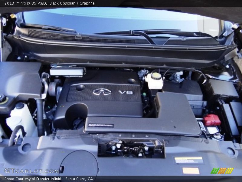 Black Obsidian / Graphite 2013 Infiniti JX 35 AWD