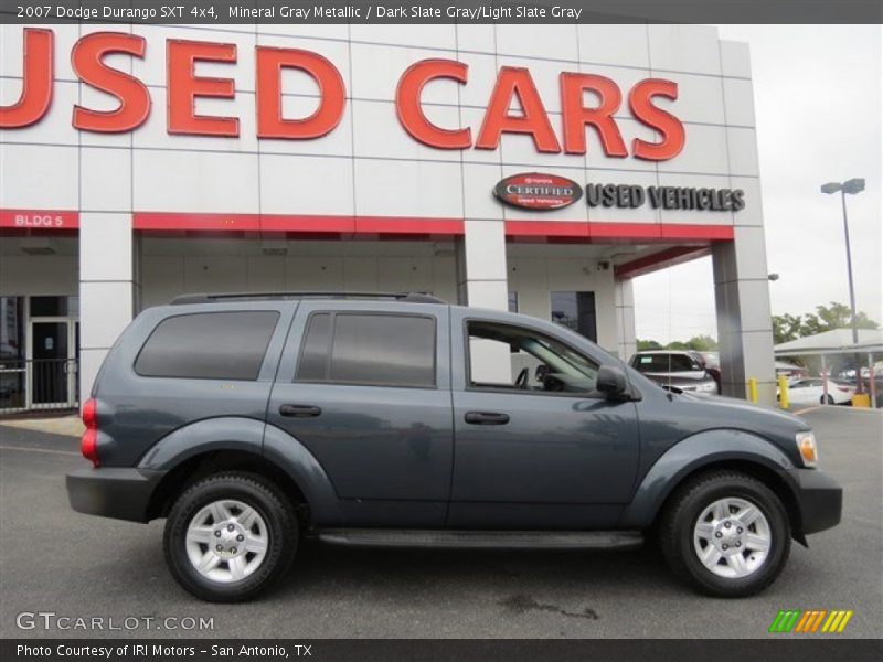 Mineral Gray Metallic / Dark Slate Gray/Light Slate Gray 2007 Dodge Durango SXT 4x4