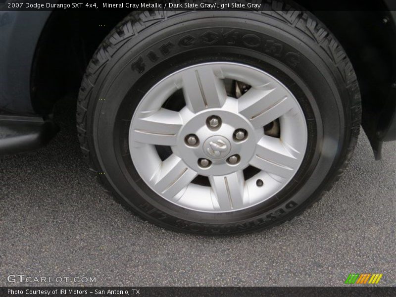 Mineral Gray Metallic / Dark Slate Gray/Light Slate Gray 2007 Dodge Durango SXT 4x4