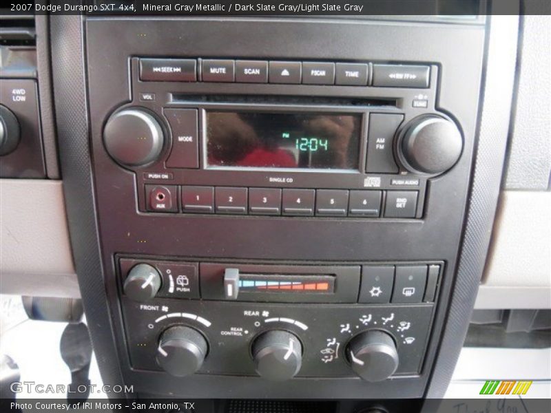 Mineral Gray Metallic / Dark Slate Gray/Light Slate Gray 2007 Dodge Durango SXT 4x4