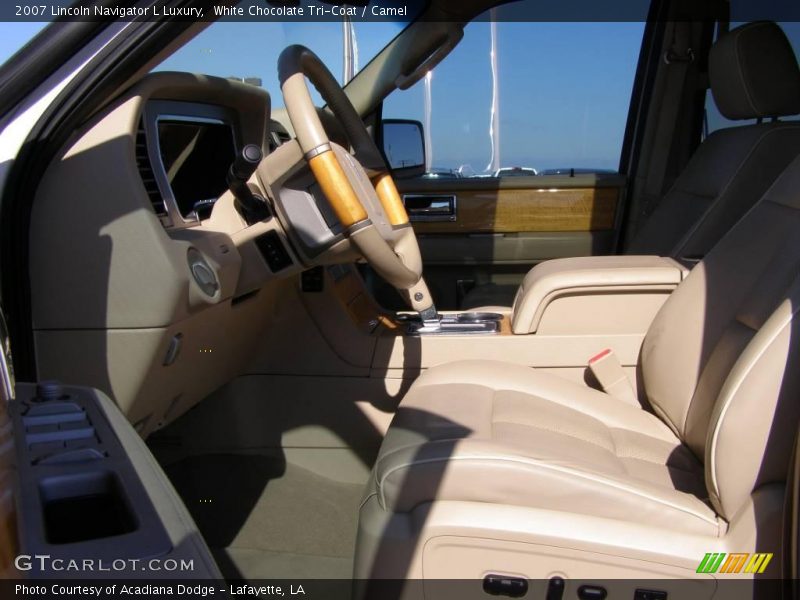 White Chocolate Tri-Coat / Camel 2007 Lincoln Navigator L Luxury
