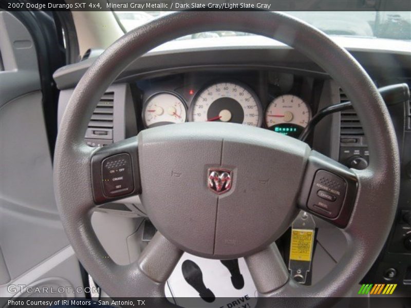 Mineral Gray Metallic / Dark Slate Gray/Light Slate Gray 2007 Dodge Durango SXT 4x4