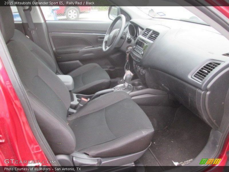 Rally Red / Black 2015 Mitsubishi Outlander Sport ES