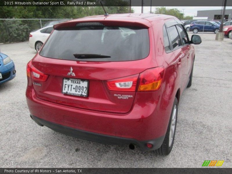 Rally Red / Black 2015 Mitsubishi Outlander Sport ES