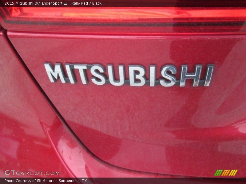 Rally Red / Black 2015 Mitsubishi Outlander Sport ES