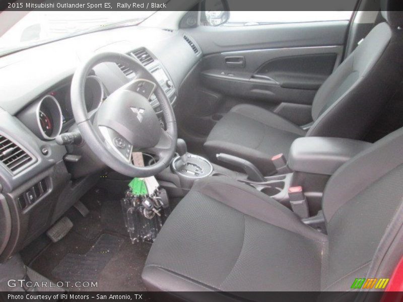 Rally Red / Black 2015 Mitsubishi Outlander Sport ES