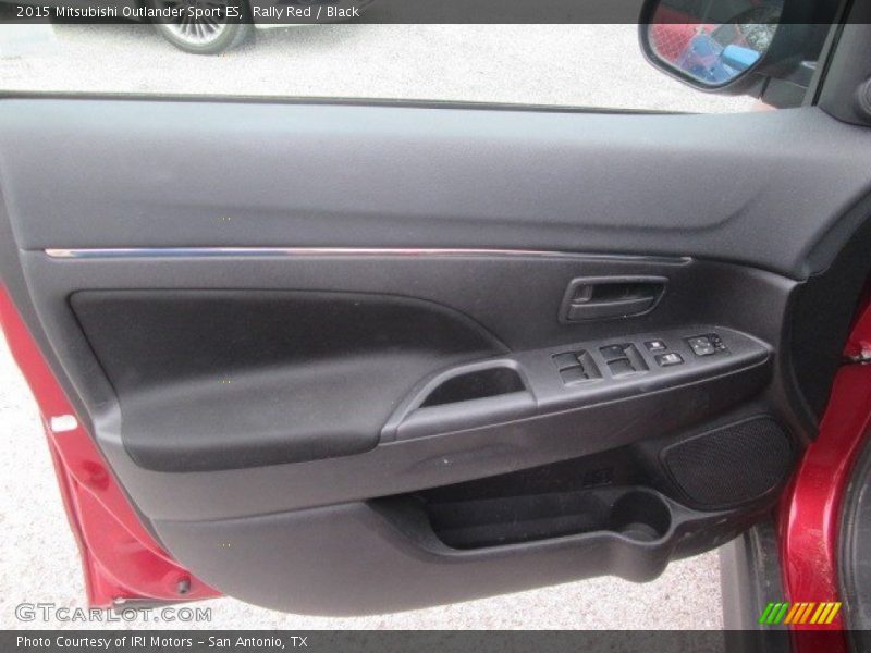 Rally Red / Black 2015 Mitsubishi Outlander Sport ES